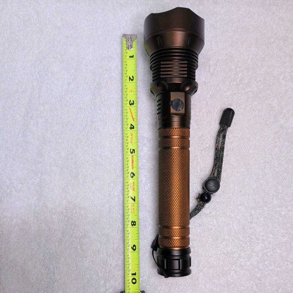USB Rechargeable LED Flashlight High Power Zoom Torch - Picture 2 of 3
